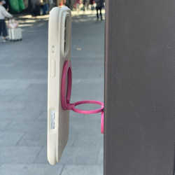 Double-Sided Magnetic Phone Holder for Home Use, Multifunctional Foldable Strong Ring Stand, Lazy Person's Gadget for Taking Photos and Watching Shows