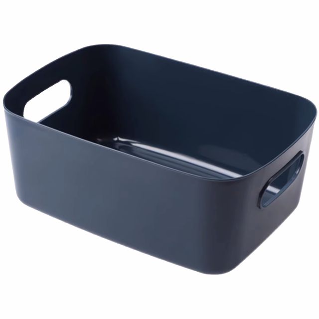 Desktop storage box rectangular cosmetic storage basket kitchen storage ...