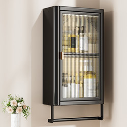 Small Apartment Washbasin Storage Cabinet Wall-Mounted Wall Storage Rack Bathroom Storage Cabinet Waterproof Toilet Cabinet