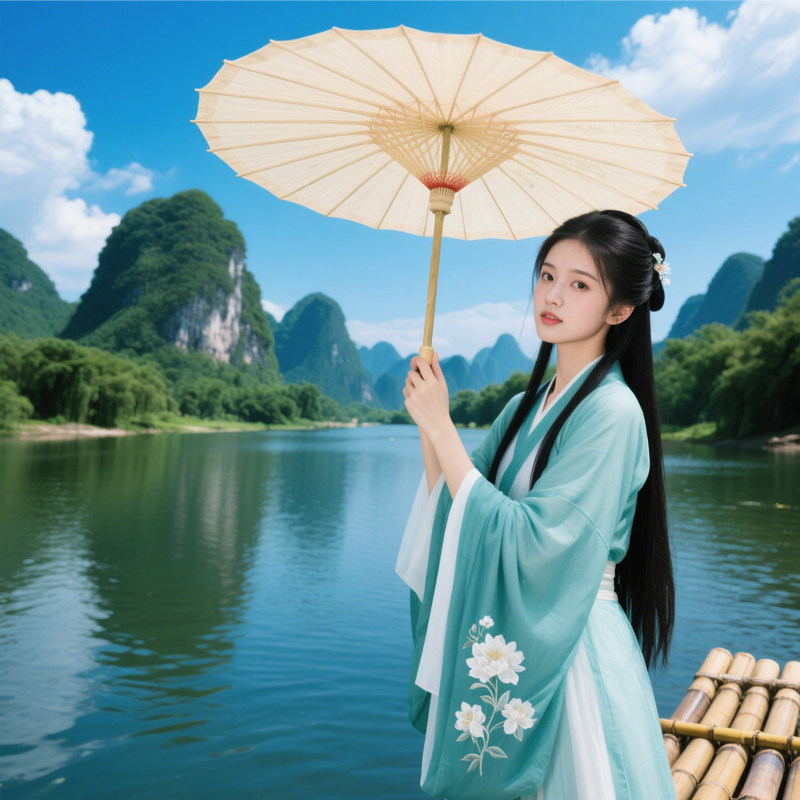 8人团龙胜温泉住四钻含机票直飞广西桂林旅游漓江阳朔遇龙河6日游