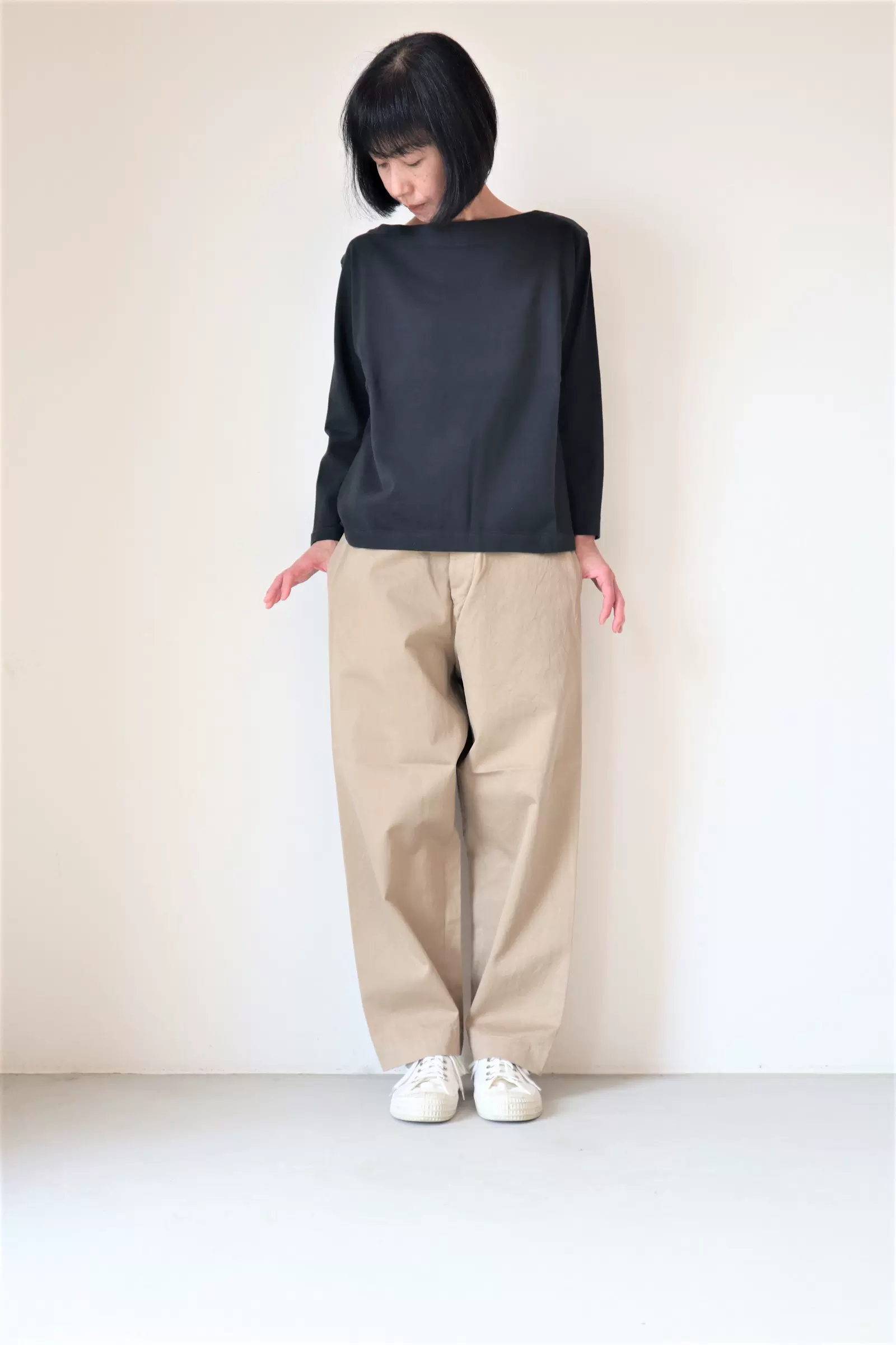 YAECA WIDE TAPERED-CHINO/KHAKI YAECA】 Chino Wide Tapered 61607
