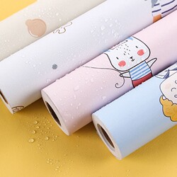 Wallpaper Self-Adhesive Bedroom Warm Furniture Renovation Waterproof and Moisture-Proof Stickers College Dormitory Decorative Wall Stickers Wallpaper