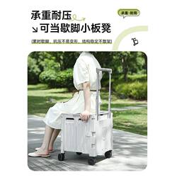 New Foldable Portable Pet Stroller for Cats and Dogs, Trolley Box, Extra-Large Capacity Luggage Box, Aviation Box