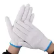Găng tay bảo hộ lao động Găng tay cotton mỏng bền Găng tay dày chống mài mòn Găng tay lao động công trường xưởng xây dựng