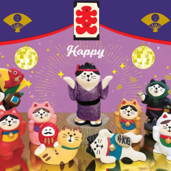 Zakka Japanese New Year Lucky Cat Fortune Bag Cute Healing Desktop Decoration Gift