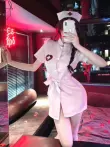 cosplay nữ y tá Bộ đồ ngủ gợi cảm quần áo y tá cos đồng phục y tá hot girl nơ váy ngủ cosplay quần áo mùa xuân và mùa hè quần áo mặc ở nhà  bộ cosplay y tá váy ngủ y tá 