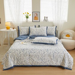 Mm Washed Cotton Dormitory Machine Washable Soybean Summer Quilt Air Conditioning Quilt Thin Summer Quilt