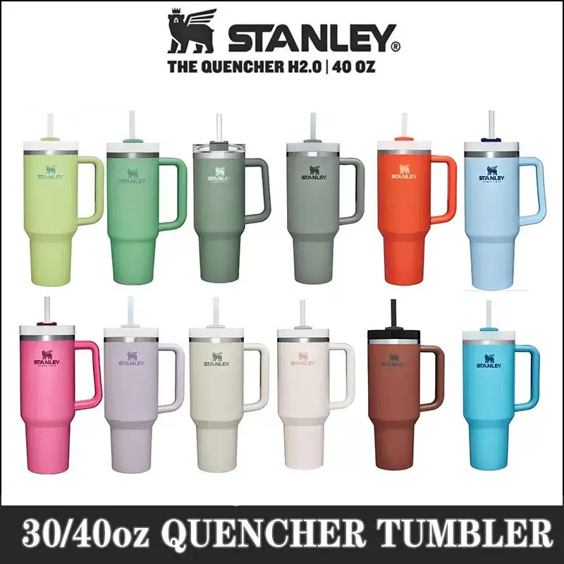 Stanley Transparent cover 30oz/40oz Quengher H2.0 Tumbler With