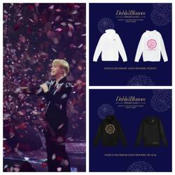 Zhang Jinggxuan and Macau Concert Peripherals with the Same Printed Spring & Fall Styles for Men and Women to Wear Hooded Sweatshirts