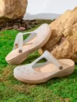 Veblen Croc Giày Nữ Áo Khoác Ngoài Dép Đế Dày Chống Trơn Trượt Mùa Hè Bao Đầu Y Tá Giày Sandal Đế Mềm Giày Đi Biển xăng đan nhựa đi biển 