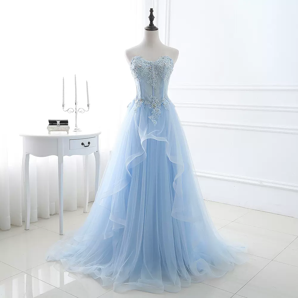 Light Blue Prom Dresses