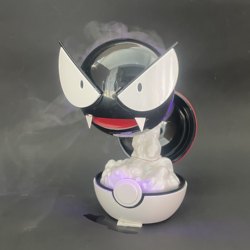 Humidifier Small Household Air Spray Office Desktop Rechargeable Portable USB Gift Pokémon Gengar