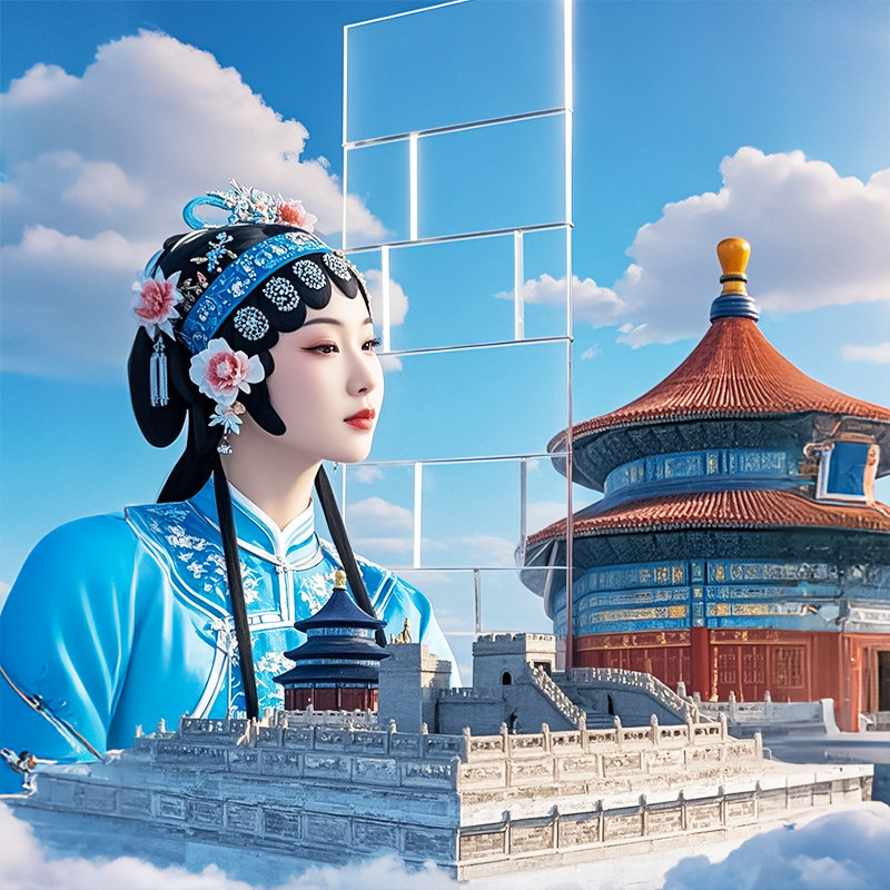 6人小团含机票 北京旅游故宫长城颐和园恭王府天坛5天4晚跟团游