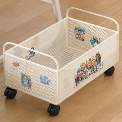 Book Storage Box for Students in the Classroom, Book Box for Storing Books, Under-Desk Bag Storage Rack, Desktop Book Storage Basket