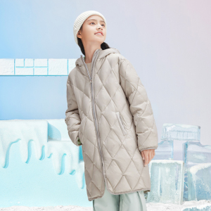 太阳雪人秋冬童装儿童羽绒服过膝长款男女童冬季外套洋气大童