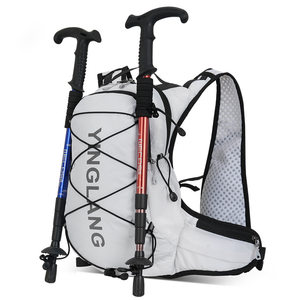 Yinglang 15L outdoor hiking mountaineering bag cycling backpack lightweight marathon cross-country running mountain bag lightweight for men and women