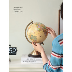 High-End Globe Decorations, Home Furnishings, Living Room, Office Desktop, High-End Creative Artwork Furnishings