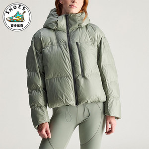 
Adidas/Adidas genuine 2025 winter women's daily hooded warm and durable cotton clothing JX4339