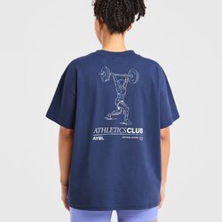 British Aybl Loose-Fitting Fitness Short-Sleeve Sports T-Shirt Set for Fitness, Weightlifting, Aerobic Exercise, High-Intensity Cf, Squats, and Deadlifts