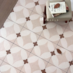Fresh and Simple Bean Paste Pink Copper Coin Matte 30 Tile Balcony Bathroom Kitchen Floor Tile Shop Homestay Decorative Tile