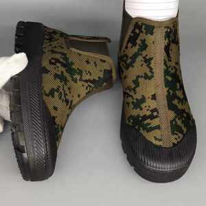 New outdoor rubber bottom work shoes, non -slip, wear -resistant and liberated shoe construction site shoes high -top men's labor insurance shoes
