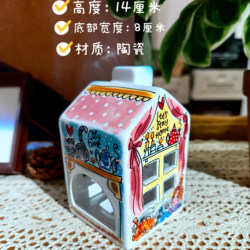 Trendy Modern Ceramic Creative Ornaments Girly New Pattern Night Light Decorations Living Room Living Room Ornaments