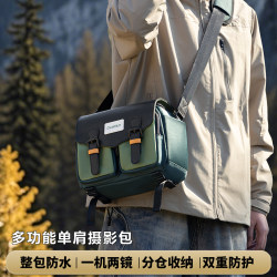 Kaden D99 Camera Bag Single-Shoulder Portable Waterproof and Shockproof Crossbody Storage Bag Suitable for Canon R50, Sony Zve10, Fuji Xs20 Mirrorless Camera Protective Bag, Nikon Z30 Dslr Camera Bag