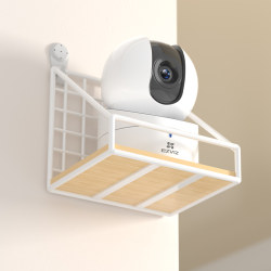 Camera Home Outdoor Wall Indoor Shelf No-Drill Mounting Rack Router Monitor Storage Rack