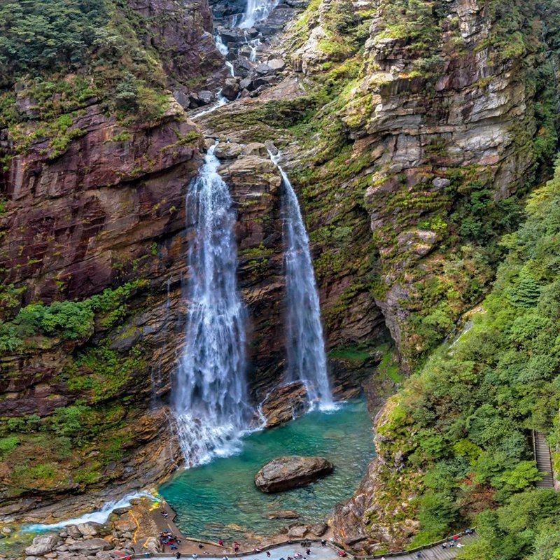 庐山3日游 2-8人团 登顶游夜宿牯岭镇 花径 美庐 三叠泉