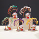Natural crystal fortune tree fortune cat base car ornaments creative crystal tree desktop ornaments fortune gifts