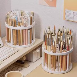Multifunctional Creative Art Student Paintbrush Holder Oil Painting Brush Multi-Hole Storage Pen Holder Student Painting Tools Desktop