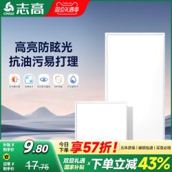 Kitchen Integrated Ceiling Light 300X600 Aluminum Gusset Panel Light Toilet Bathroom Ceiling Light 300X300 Flat Panel Light