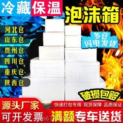 Special Insulated Foam Box for Camping Cooler, Dog Kennel, No. 4 Frozen Fresh-Keeping Outdoor High-Density Refrigerated Fruit Extra Large