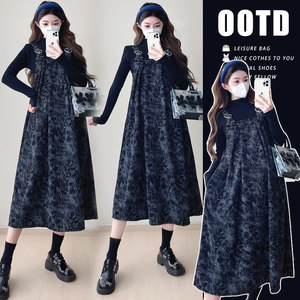 
Spring dress for pregnant women 2026 new spring and autumn suit fashionable temperament pregnant mother trendy mother wear two-piece set