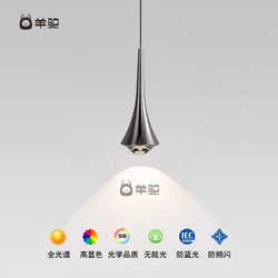 Bedroom Bedside Chandelier, Italian Minimalist Creative Design, Dining Room Bar Counter Small Chandelier, Adjustable Height Water Drop Chandelier