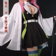 Cosplay Mitsuri Kanroji sexy Trụ Cột Demon Slayer đội đồng phục trang phục hóa trang tóc giả Bộ hoàn chỉnh còn hàng