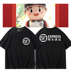  Citywide Courier Work Uniform Short-Sleeve T-Shirt Summer Workwear Windbreaker Rider Cycling Clothing Half-Sleeve Trendy