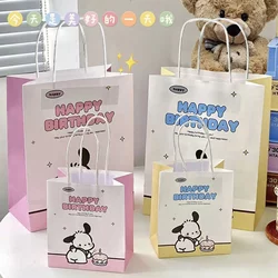 Ins Style Pacha Dog Gift Bag Souvenir Handbag Birthday Gift Bag Kraft Paper Bag Cute Cartoon Paper Bag