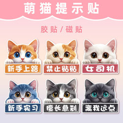 Car Stickers to Cover Scratches, Cartoon Decals for Car Body and Windows, Cute and Personalized Electric Vehicle Decoration Stickers