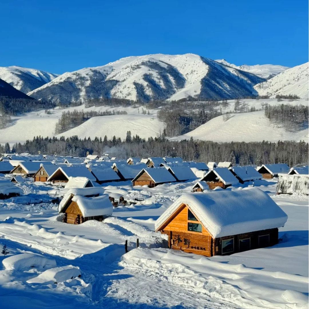 6人团【冬季双湖双雪场,豪华1+1用车】新疆喀纳斯禾木赛湖8天7晚