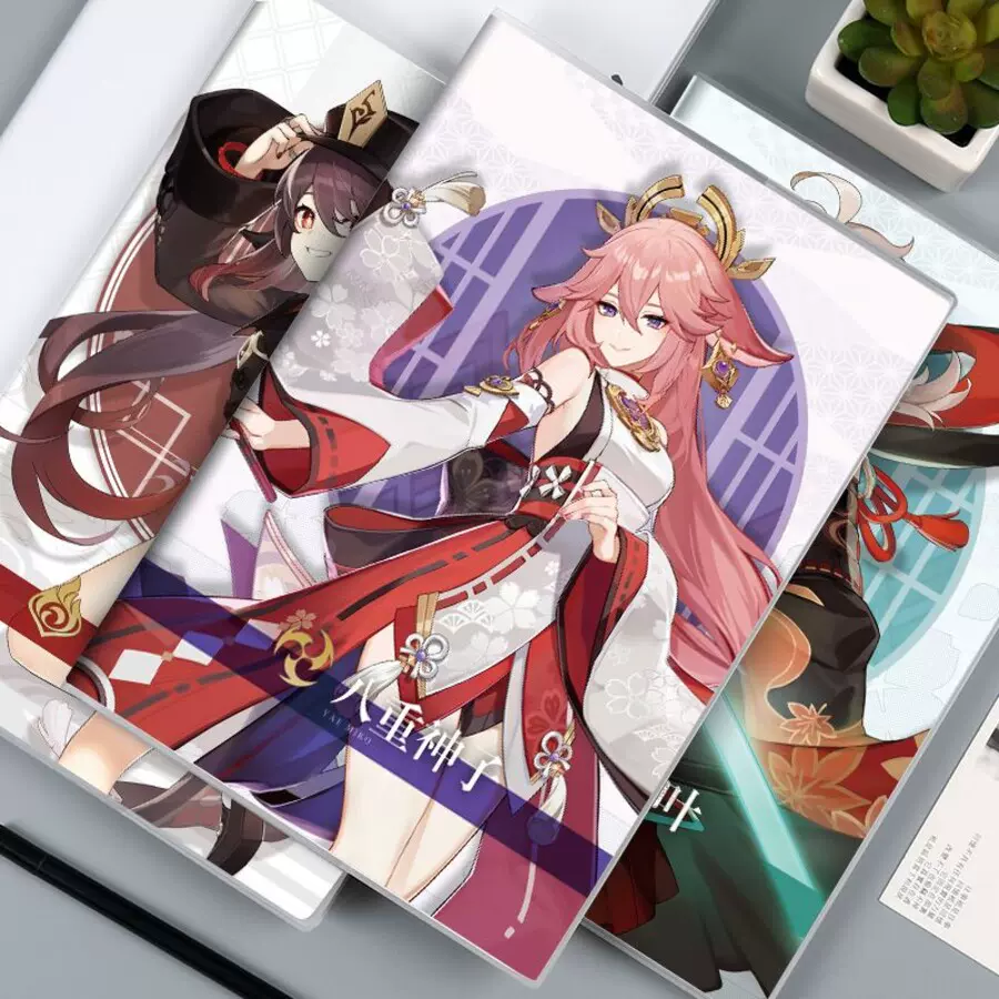 笔记本原神子胡桃钟离魈雷电将军八重神子散兵周边本子记事本