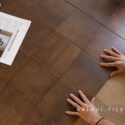 Retro Brown Small Tiles, Antique Style Tea House, Restaurant, B&B Tiles, Bathroom, Balcony, Courtyard Wall and Floor Tiles