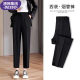 Tangshi Group DESSO Suit Pants Women's Trousers Black Nine-Cut Straight Pants Summer Thin Small-foot Smoke Pants