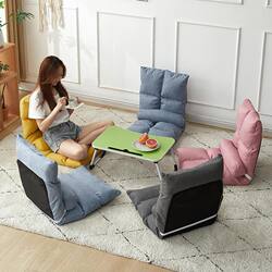 Lazy Sofa Tatami Bed Backrest Chair Japanese-Style Floor Small Sofa Foldable Single Bay Window Computer Recliner