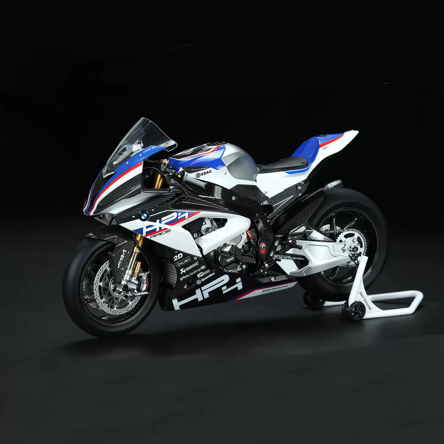 MENG川崎Ninja拼装模型1/9比例机车模型ZX-10R高精细度套件