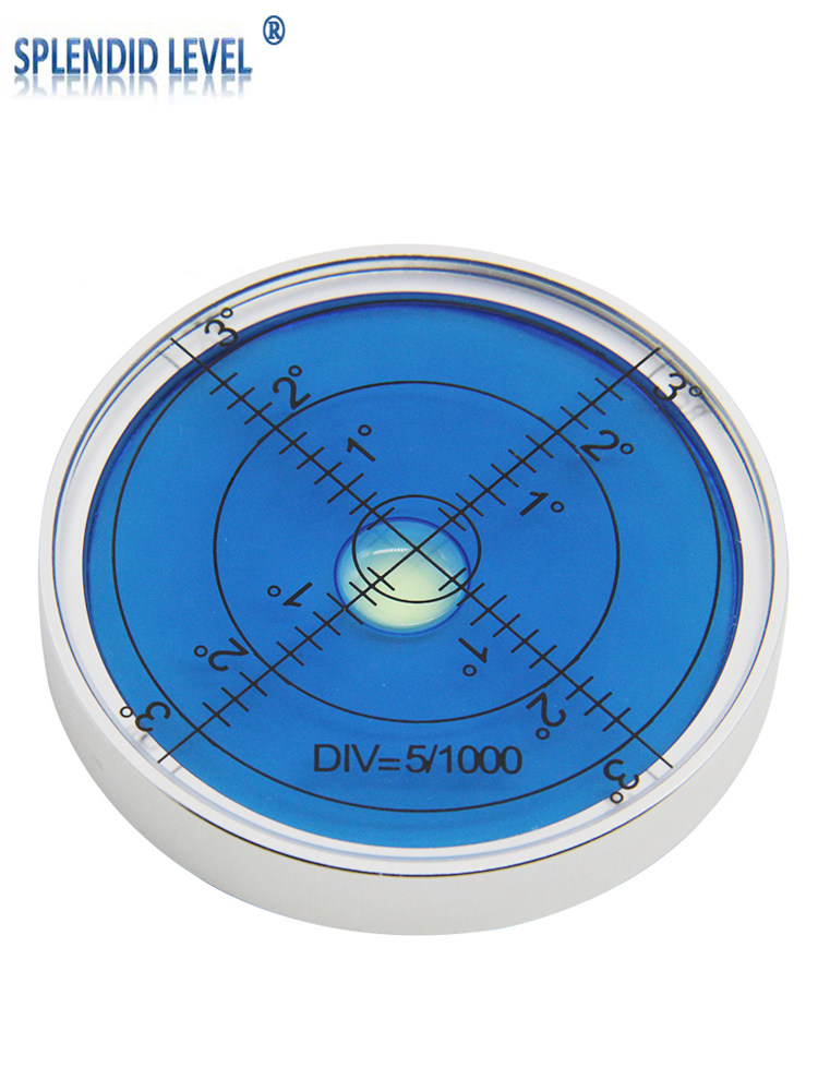 Metal High-Precision Adjustable Small Level – 90x25x21mm Magnetic Bubble Level With 0.6mm Accuracy (Red)