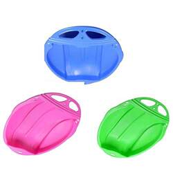 Thickened Plastic Snow Sleds, Wear-Resistant, Suitable for Adults and Children, Can Be Connected with a Pull Rope, 0654 Beetle Snowboard for Kids