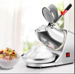 Ice Crusher Commercial Small Stall Household Shaved Ice Machine Milk Tea Shop Smoothie Machine Ice Breaker Snowflake Ice Continuous Ice Machine