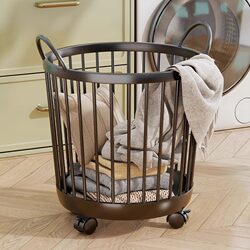 Dirty Laundry Basket, Dirty Clothes Storage Bin, Household Movable Bathroom Laundry Basket, Bathroom Laundry Bin, Laundry Rack
