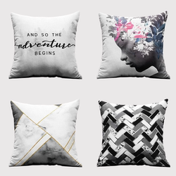 Original Design Scandinavian Pillow ins Style Geometric Modern Simple Cushion Sofa Large Pillow Living Room Bedroom Pillow